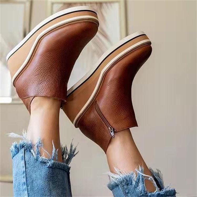 Platform Ankle Boots for Women - View 9
