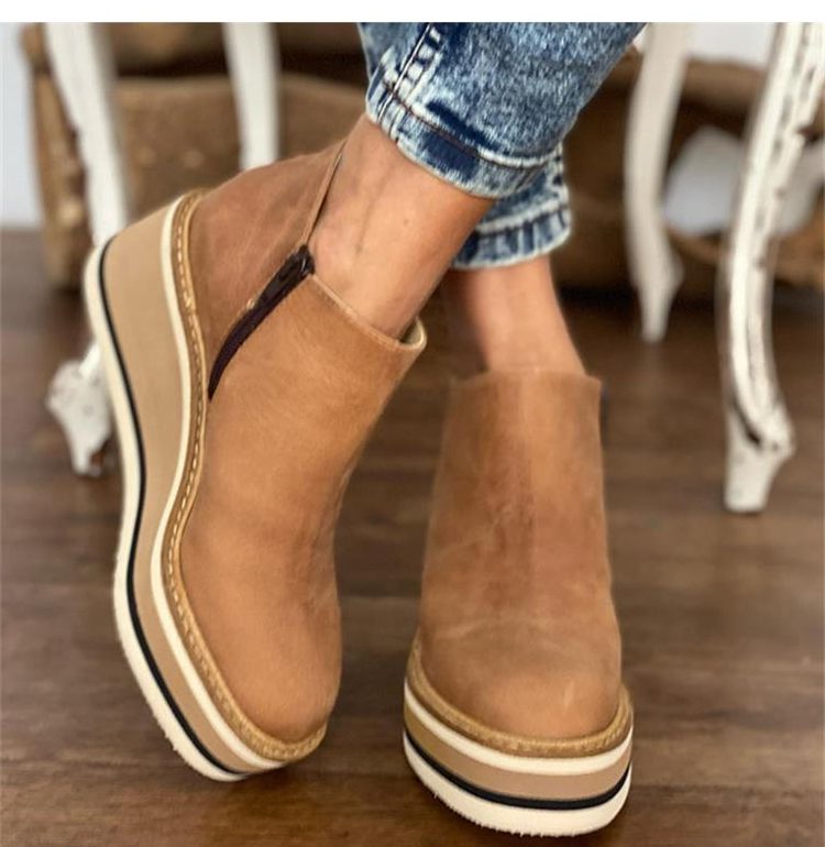 Platform Ankle Boots for Women