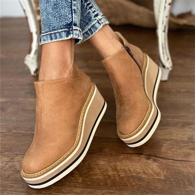 Platform Ankle Boots for Women