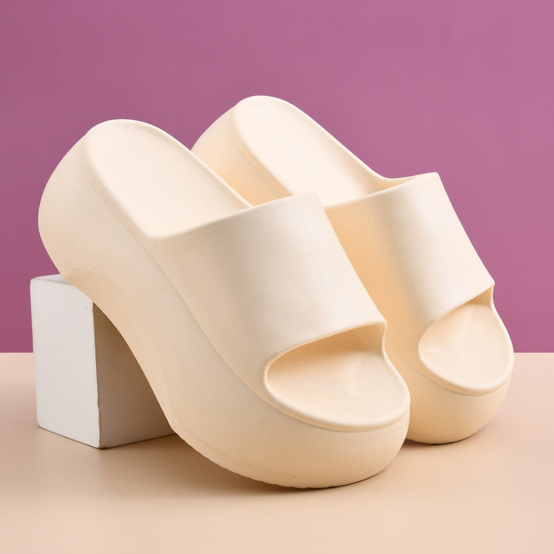 Platform Slide Sandals for Women