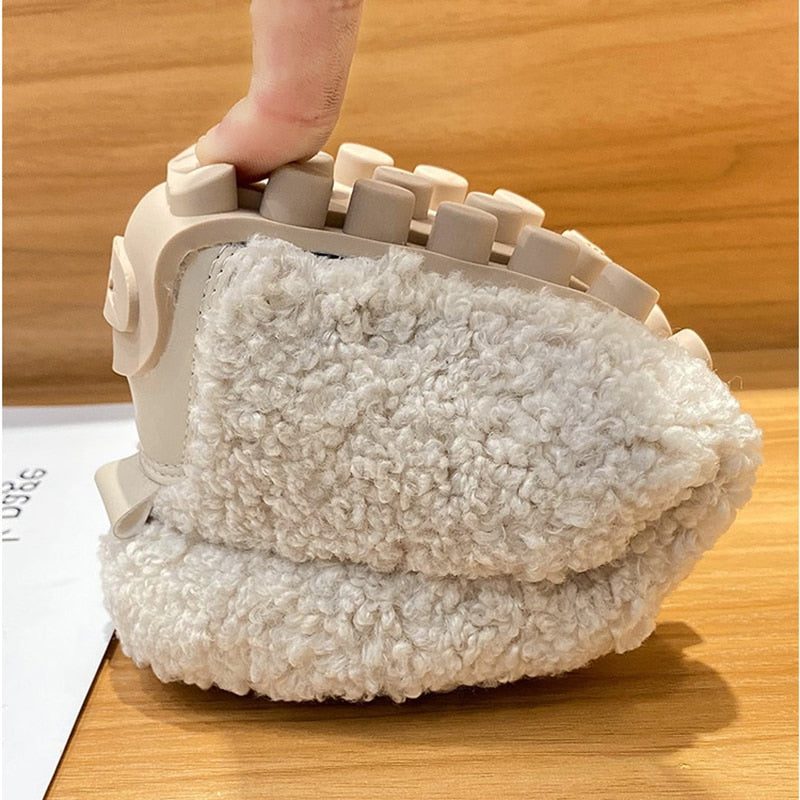 Plush Loafer Slippers for Women - View 3