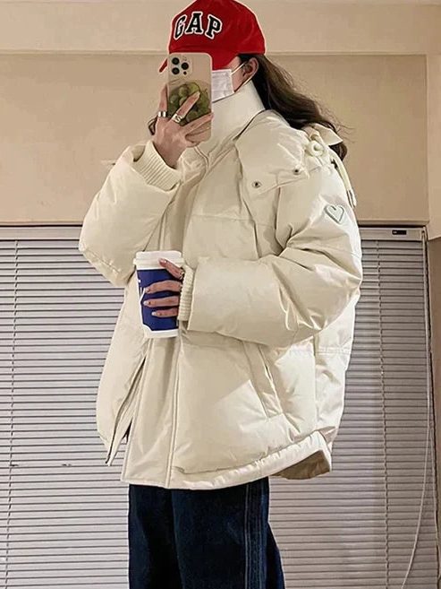 Quilted Puffer Jacket for Women