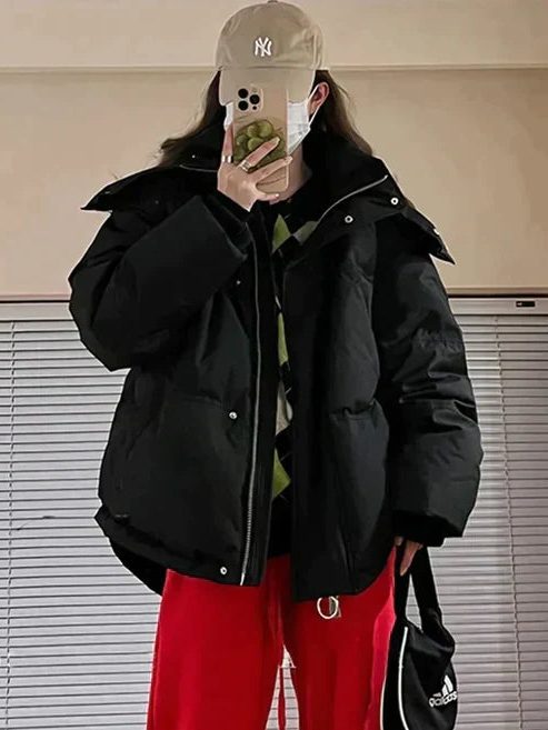 Quilted Puffer Jacket for Women