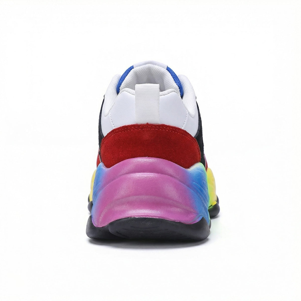 Rainbow Chunky Platform Sneakers for Women - View 6