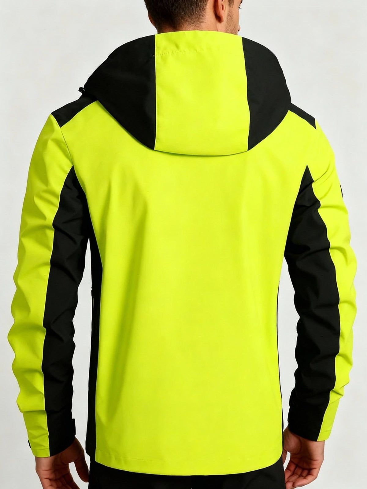 Reflective Zip-Up Outdoor Jacket for Men - View 4