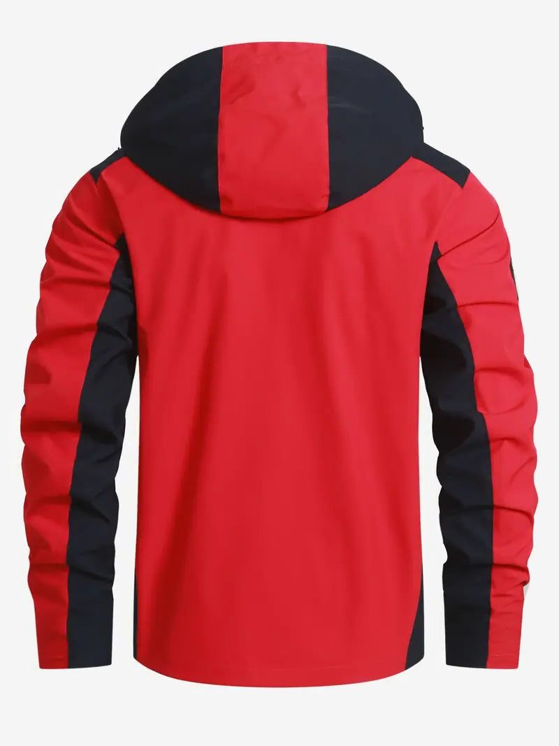 Reflective Zip-Up Outdoor Jacket for Men - View 6