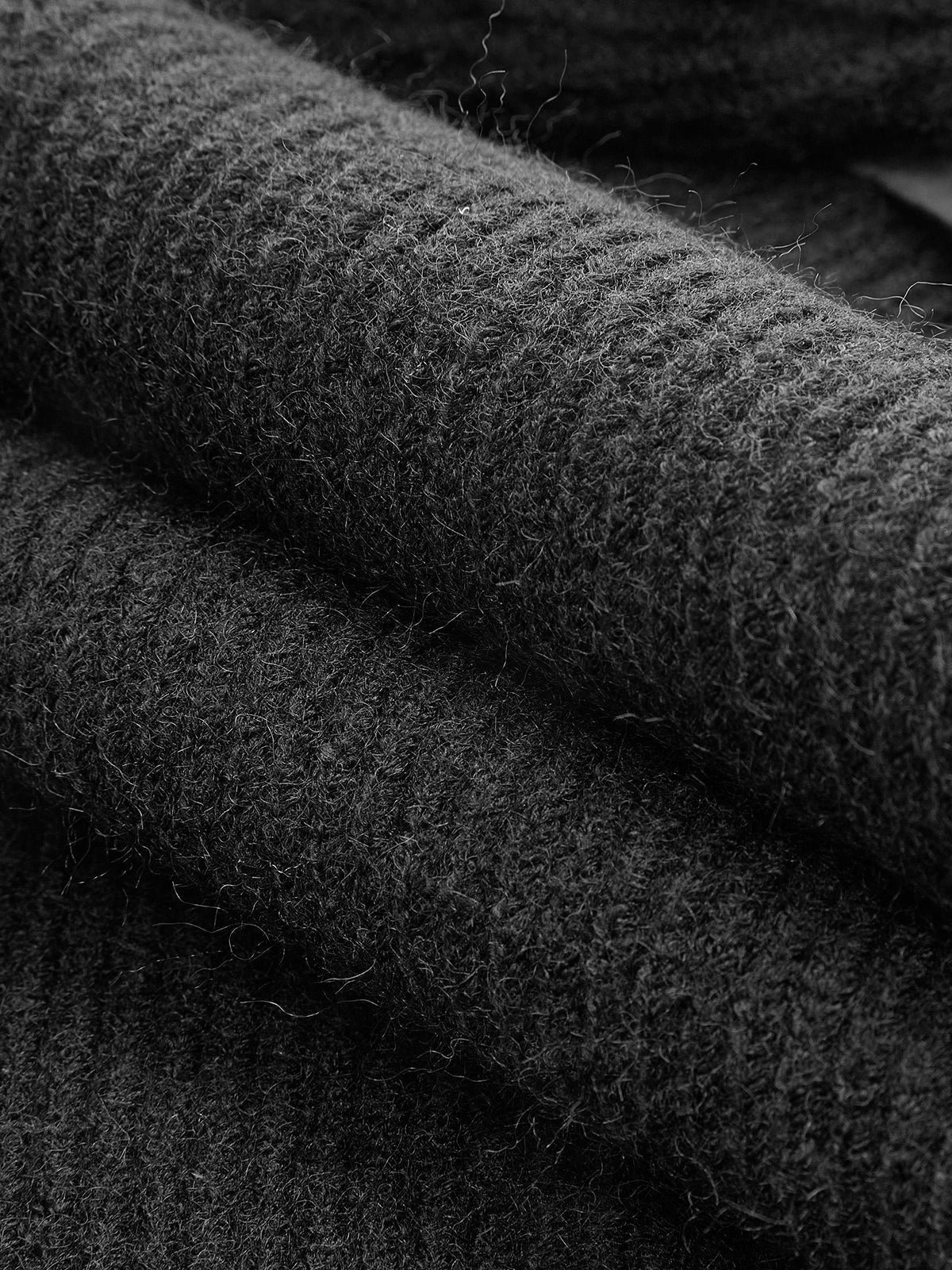Ribbed Knit Open-Front Cardigan Shrug for Women - View 4