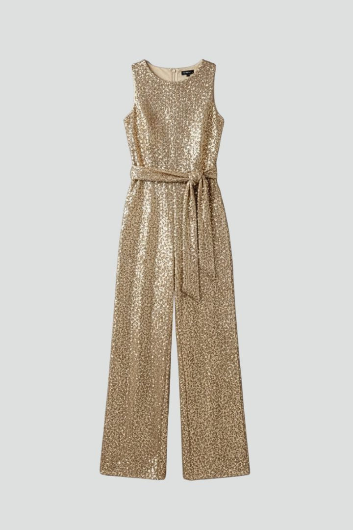 Sequin Wide Leg Jumpsuit for Women