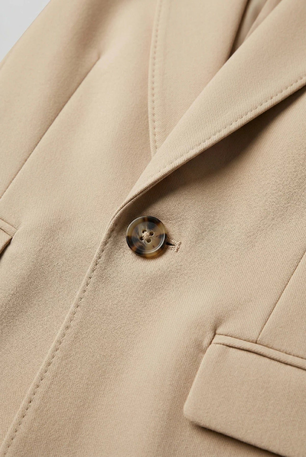 Single-Breasted Tailored Blazer for Women - View 2