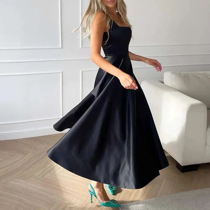 Sleeveless A-Line Maxi Dress for Women - View 3
