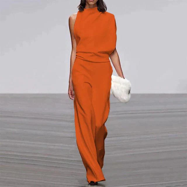 Sleeveless Wide Leg Jumpsuit for Women
