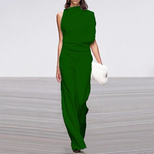 Sleeveless Wide Leg Jumpsuit for Women