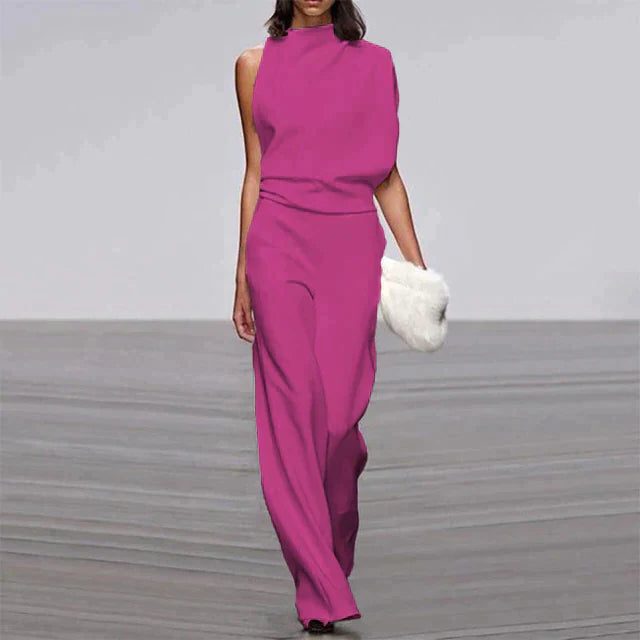 Sleeveless Wide Leg Jumpsuit for Women