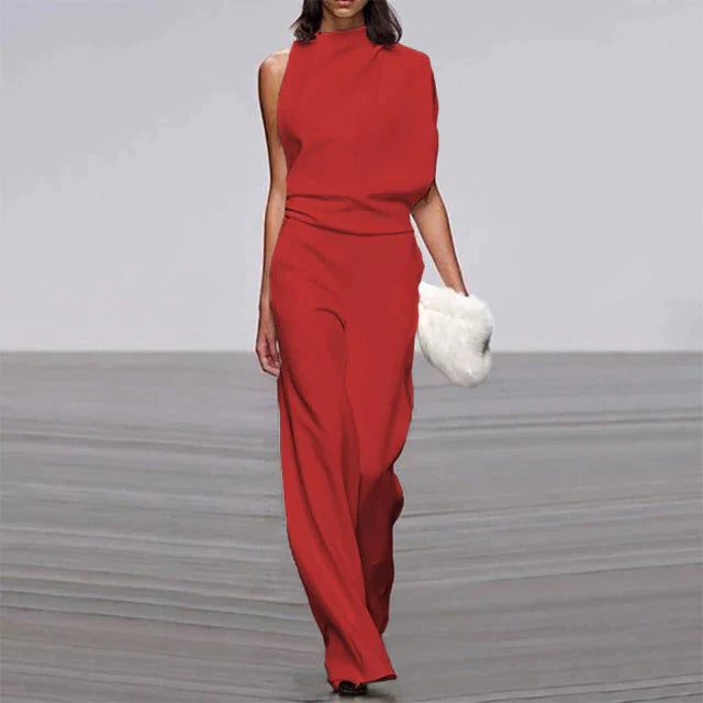 Sleeveless Wide Leg Jumpsuit for Women
