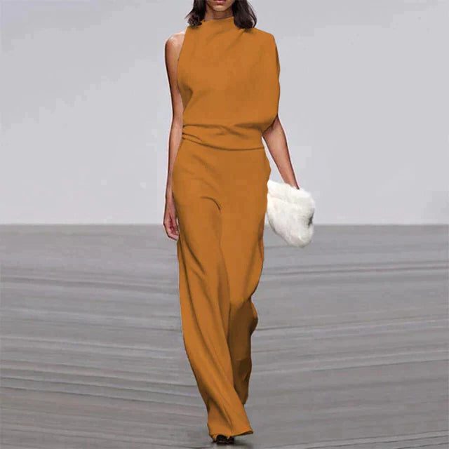 Sleeveless Wide Leg Jumpsuit for Women