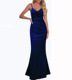 Slim Fit Wrap Maxi Dress with V-Neck for Women