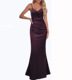 Slim Fit Wrap Maxi Dress with V-Neck for Women