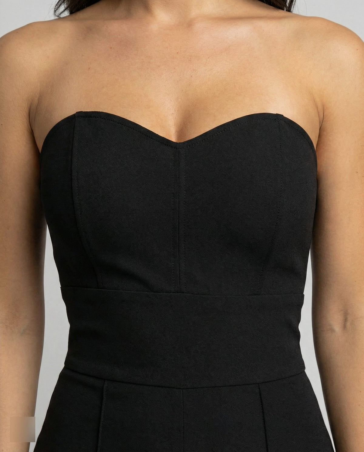 Strapless Corset Wide Leg Jumpsuit for Women - View 2